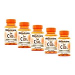 Kit com 5 Vitamina C 500mg - Sundown Vitaminas - 100 Comprimidos