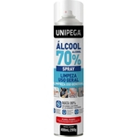 Ficha técnica e caractérísticas do produto Álcool 70% Spray INPM Certificado Higienizador Antisséptico Bactericida 400mL