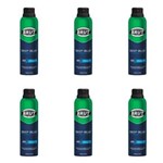 Ficha técnica e caractérísticas do produto Kit com 6 Brut Deep Blue Desodorante Aerosol 48h 150ml