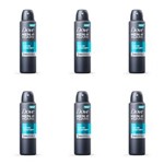 Ficha técnica e caractérísticas do produto Kit com 6 Dove Clean Comfort Desodorante Aerosol Masculino 89g