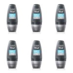 Ficha técnica e caractérísticas do produto Kit com 6 Dove Clean Comfort Desodorante Rollon Masculino 50ml