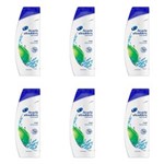 Ficha técnica e caractérísticas do produto Kit com 6 Head & Shoulders Apple Maçã Shampoo Anticaspa 200ml