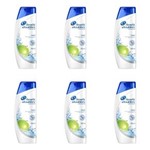 Ficha técnica e caractérísticas do produto Kit com 6 Head & Shoulders Apple Maçã Shampoo Anticaspa 400ml