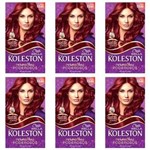 Ficha técnica e caractérísticas do produto Kit com 6 Koleston Coloração Capilar 5546 Amora