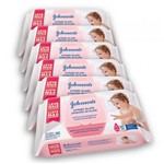 Ficha técnica e caractérísticas do produto Kit com 6 Lenços Umedecidos JOHNSONS Baby Extra Cuidado 96 Unidades - Johnsons