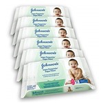 Ficha técnica e caractérísticas do produto Kit com 6 Lenços Umedecidos JOHNSON'S Baby Toque Fresquinho com 48 Unidades