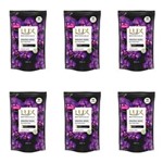 Ficha técnica e caractérísticas do produto Kit com 6 Lux Orquídea Negra Sabonete Líquido Suave Refil 200ml