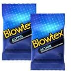 Ficha técnica e caractérísticas do produto Kit com 6 Preservativo Blowtex Action C/ 3 Un Cada