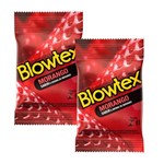 Ficha técnica e caractérísticas do produto Kit com 6 Preservativo Blowtex Morango C/ 3 Un Cada