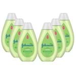 Ficha técnica e caractérísticas do produto Kit com 6 Shampoo Johnson's Baby Cabelos Claros 400ml
