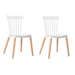 Ficha técnica e caractérísticas do produto Kit com 2 Cadeiras Toquio Branca - Facthus