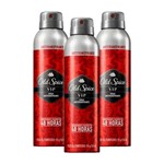 Ficha técnica e caractérísticas do produto Kit com 3 Desodorantes Antitranspirante Old Spice Vip Spray 150ml