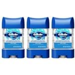 Ficha técnica e caractérísticas do produto Kit Com 3 Desodorantes Clear Gel Cool Wave 82g