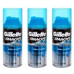 Ficha técnica e caractérísticas do produto Kit com 3 Gillette Mach3 Extra Comfort Gel de Barbear 71g
