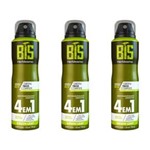 Ficha técnica e caractérísticas do produto Kit com 3 Herbíssimo Bis Gree Leaf Desodorante Aerosol 150ml