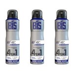 Ficha técnica e caractérísticas do produto Kit com 3 Herbíssimo Bis Snow Moon Desodorante Aerosol 150ml