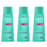 Ficha técnica e caractérísticas do produto Kit com 3 Keramax Cachos Perfeitos Shampoo 250ml
