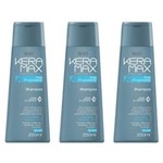 Ficha técnica e caractérísticas do produto Kit com 3 Keramax Pós Progressiva Shampoo 250ml