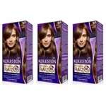 Ficha técnica e caractérísticas do produto Kit com 3 Koleston Retoq Coloração Capilar 6.7 Chocolate