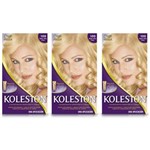 Ficha técnica e caractérísticas do produto Kit com 3 Koleston Tinta 100 Louro Pastel