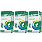 Ficha técnica e caractérísticas do produto Kit Com 3 Lavitan Hair c/30 Cápsulas