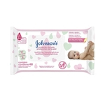 Ficha técnica e caractérísticas do produto Kit com 2 Lenços Umedecido JOHNSON'S Baby Extra Cuidado 48 unidades