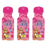 Ficha técnica e caractérísticas do produto Kit com 3 Lorys Baby Princess Pink Shampoo Infantil 500ml