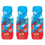 Ficha técnica e caractérísticas do produto Kit com 3 Lorys Kids Red Shake Shampoo 500ml