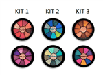 Ficha técnica e caractérísticas do produto Kit com 2 Mini Paletas de Sombra Ruby Rose Lançamento (Kit 1)