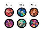 Ficha técnica e caractérísticas do produto Kit com 2 Mini Paletas de Sombra Ruby Rose Lançamento