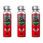 Ficha técnica e caractérísticas do produto Kit com 3 Old Spice Cabra Macho Desodorante Aerosol 150ml
