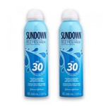 Ficha técnica e caractérísticas do produto Kit com 2 Protetores Solar SUNDOWN Pele Molhada FPS 30 Spray 200ml - Sundown