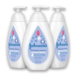 Ficha técnica e caractérísticas do produto Kit com 3 Sabonetes Líquido JOHNSONS Baby Hidratação Intensa 400ml - Johnson'S