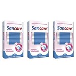 Ficha técnica e caractérísticas do produto Kit com 3 Sanfarma Sancare Hastes Flexíveis com 75