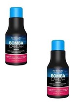Kit com 2 Shampoo Bomba Capilar For Beauty 300ml