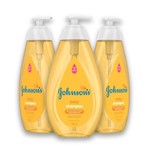 Ficha técnica e caractérísticas do produto Kit com 3 Shampoo JOHNSON'S Baby Regular 750ml