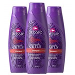 Ficha técnica e caractérísticas do produto Kit com 3 Shampoos Aussie Miracle Curls 180ml