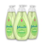 Ficha técnica e caractérísticas do produto Kit com 3 Shampoos JOHNSON`S Baby Cabelos Claros 750ml