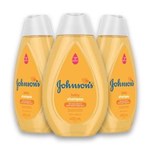 Ficha técnica e caractérísticas do produto Kit com 3 Shampoos JOHNSON`S Baby Regular 400ml