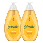 Ficha técnica e caractérísticas do produto Kit com 2 Shampoos Johnson`s Baby Regular 750ml