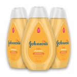 Ficha técnica e caractérísticas do produto Kit com 3 Shampoos Johnsons Baby Regular 400ml