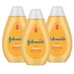 Ficha técnica e caractérísticas do produto Kit com 3 Shampoos JOHNSON'S Baby Regular 400ml