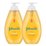 Ficha técnica e caractérísticas do produto Kit com 2 Shampoos Johnson's Baby Regular 750ml