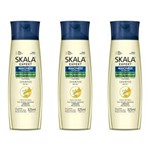 Ficha técnica e caractérísticas do produto Kit com 3 Skala Maionese Vegana Shampoo 325ml