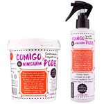 Kit Comigo Ninguém Pode Lola Cosmetics Spray Protetor Térmico 230ml e Condicionador 400g