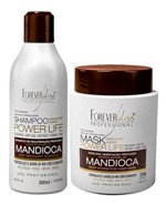 Ficha técnica e caractérísticas do produto Kit Completo Mandioca Shampoo + Mascara 250g - Forever Liss