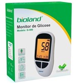 Ficha técnica e caractérísticas do produto Kit Completo Medidor Glicose Bioland G500