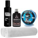 Ficha técnica e caractérísticas do produto Kit Barba Grande Shampoo Toalhas Pomada Tônico Usebarba
