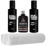 Ficha técnica e caractérísticas do produto Kit Barba Shampoo Balm Toalhas Usebarba
