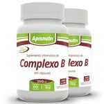 Ficha técnica e caractérísticas do produto Kit 2 Complexo B Apisnutri 60 cápsulas